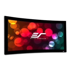 Проекційний екран настінний вигнутий Elite Screens Curve 235-85W (85", 2.35:1, 197.1x83.8 см) 530041 фото