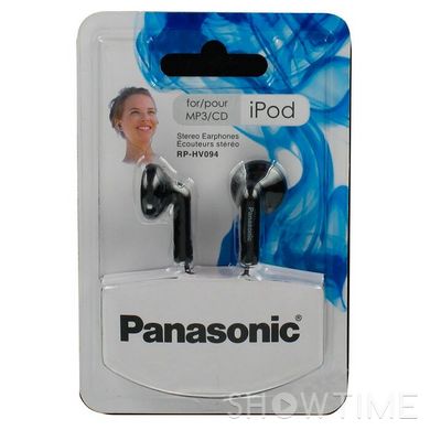 Panasonic RP-HV094GU-K — навушники RP-HV094GU In-ear чорні 1-005462 фото