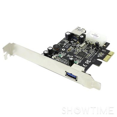 Контроллер STLAB PCI-E to USB 3.0 1+1-Ports (U-720) 461138 фото