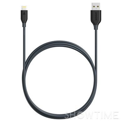 Кабель Anker PowerLine USB2.0 AM/Apple Lightning Gray 1.8м (A8112011) 469181 фото