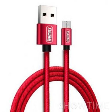 Кабель Remax Fabric Micro-USB Red 1м (RC-091M RD) 469282 фото