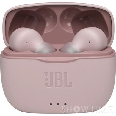 JBL JBLT215TWSPIKEU — Наушники с микрофоном беспроводные вакуумные Bluetooth розовые 1-004382 фото