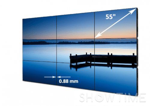 Profyline LCD дисплей 49 ", 3,5mm, 500 cd/m², VW4935B 542256 фото