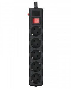 Фильтр питания Gembird Pro (SPG5-G-15B-PRO) 5 розеток, 4.5м, черный 1-011189 фото