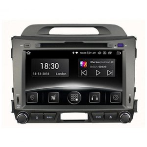Автомобільна мультимедійна система з антибліковим 8 "HD дисплеєм 1024x600 для Kia Sportage SL 2010-2015 Gazer CM6008-SL 526431 фото