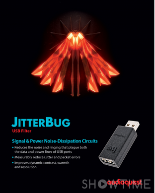AudioQuest JitterBug USB Data & Power Noise Filter 436705 фото