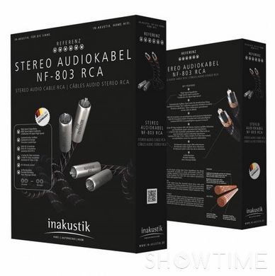 Міжблочний кабель Inakustik Referenz NF-803 Phono RCA > RCA 1,5m 528127 фото
