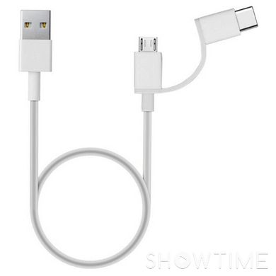 Кабель Xiaomi Mi 2-in-1 USB Data Sync Charge 1м (SJV4082TY) 468935 фото