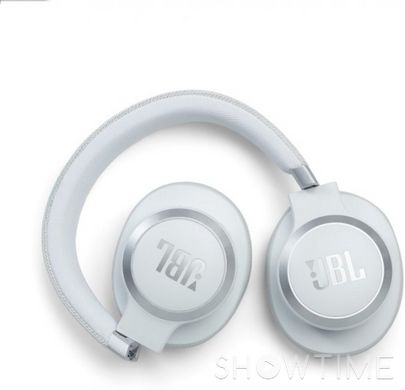 JBL JBLLIVE660NCWHT — Навушники з мікрофоном бездротові повнорозмірні Bluetooth 3.5 мм білі 1-004383 фото