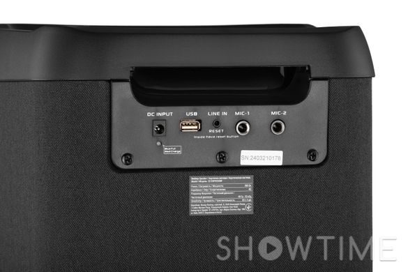 2E 2E-DSPB200W — акустична система PARTY BOOM 200 TWS, USB, Full LED, DJ Effects, Wireless 1-004898 фото