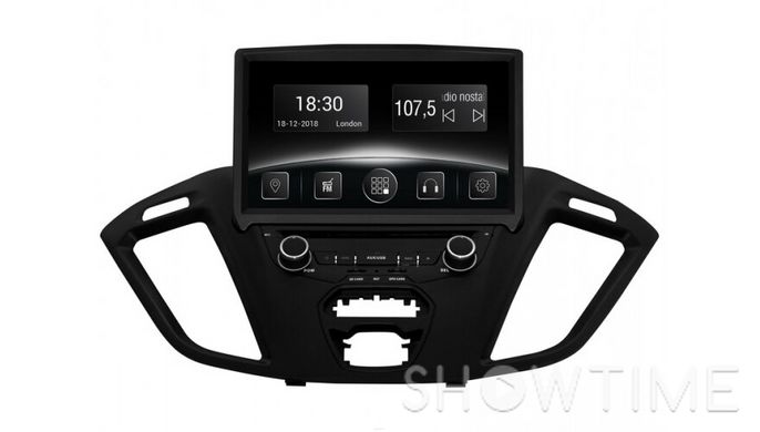 Автомобільна мультимедійна система з антибліковим 9 "HD дисплеєм 1024x600 для Ford Tourneo, Transit F150 2013-2016 Gazer CM6009-F150 525620 фото