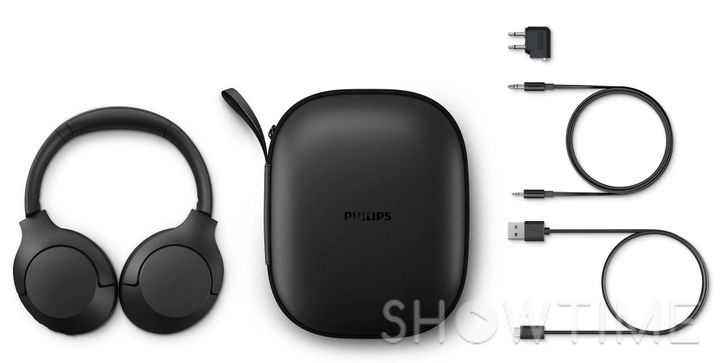 Philips TAH8506 Black (TAH8506BK/00) — Наушники проводные/беспроводные полноразмерные 7-40000 Гц 96 дБ 32 Ом Bluetooth/3.5 мм 1-009341 фото