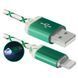 Кабель Defender ACH03-03LT USB2.0 AM/Apple Lightning Green 1м (87553) 469707 фото 2