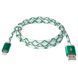 Кабель Defender ACH03-03LT USB2.0 AM/Apple Lightning Green 1м (87553) 469707 фото 1