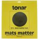 Мат из черной кожи для опорного диска винилового проигрывателя Tonar Black Leather Mat art.5978 529579 фото 3