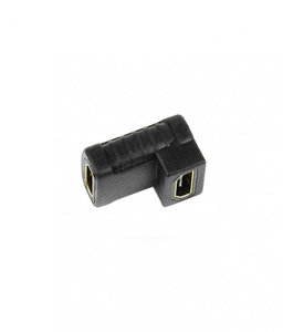 Адаптер HDMI 19 + 19 pin F / F, кут 90 градусів Cablexpert A-HDMI-FFL