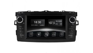 Автомобильная мультимедийная система с антибликовым 7” HD дисплеем 1024x600 для Toyota Auris E180 2006-2012 Gazer CM5007-E180 526732 фото