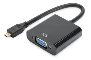 Digitus DA-70460 — переходник Micro-HDMI — VGA Full HD 1-005100 фото