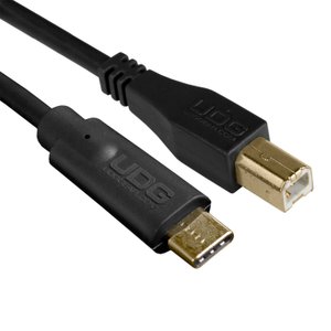 UDG U96001BL — Аудіокабель USB 2.0 CB 1.5м чорний 1-007919 фото