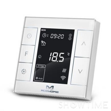 Розумний термостат для керування водяною теплою підлогою /водонагрівачем MCO Home, Z-Wave, 230V АС, 10А, білий 515908 фото
