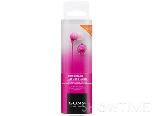 Навушники SONY MDR-EX15LP Pink 543103 фото