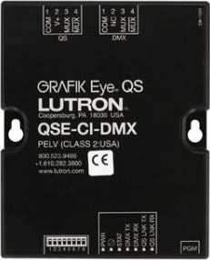 HWQS шлюз QS LINK/DMX Lutron QSE-CI-DMX lut.01256 531642 фото