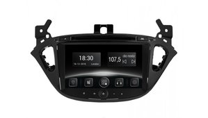 Автомобільна мультимедійна система з антибліковим 8 "HD дисплеєм 1024x600 для Opel Corsa E B1 2014-2017 Gazer CM6008-B1 526483 фото