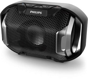 Портативна акустика 4 Вт 8 ч чорна Philips SB300B