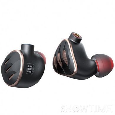 Наушники проводные вакуумные 106 дБ 40 Ом 10 - 40000 Гц 1.2 м Fiio FH5s Black 1-000055 фото