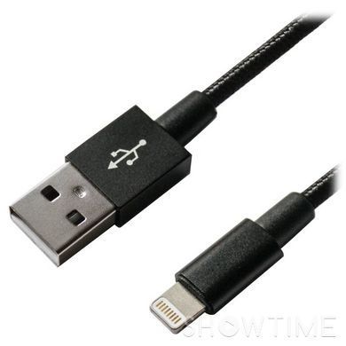 Кабель Grand-X USB/Apple Lightning Black 1м (FL05BLB) 469819 фото