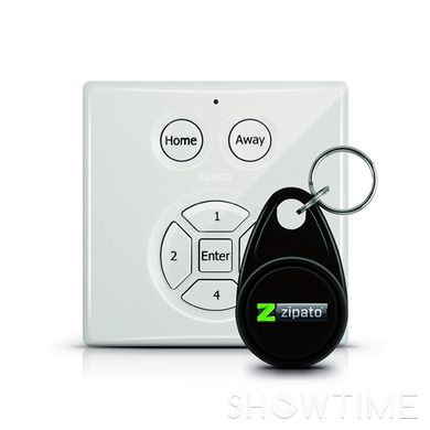 Розумна панель доступа Zipato Mini RFID Keypad, Z-wave, 3V 2 x AA, біла 443460 фото