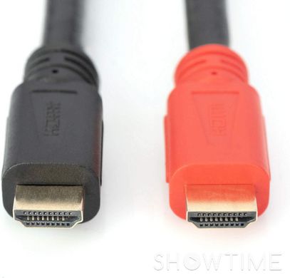 Digitus AK-330118-100-S — кабель HDMI UHD 4K, w/Ethernet/Amplifier, тип A M/M, 10 м 1-005081 фото
