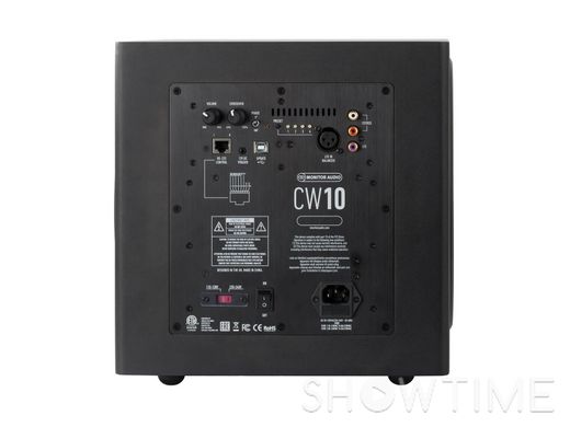 Сабвуфер 400 Вт Monitor Audio CW10 Custom Subwoofer Black 527524 фото