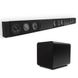 Комплект акустики чорний WiSA Savant Smart Audio саундбар + сабвуфер (PKG-SASWSUB1B) 1-000305 фото 1