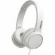 Philips TAH4105 White (TAH4105WT/00) — Навушники дротові накладні 20-20000 Гц 106 дБ 32 Ом 3.5 мм 543062 фото 1