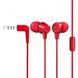 JBL C50HI Red (JBLC50HIRED) — Навушники з мікрофоном дротові вакуумні 3.5 мм 1.2 м 1-009643 фото 2