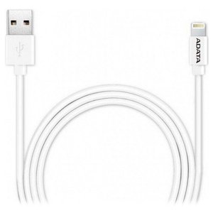 Кабель ADATA USB2.0 AM/Apple Lightning White 1м (AMFIPL-100CM-CWH) 469513 фото
