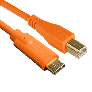 UDG U96001OR — Аудіокабель USB 2.0 CB 1.5м помаранчевий 1-007921 фото