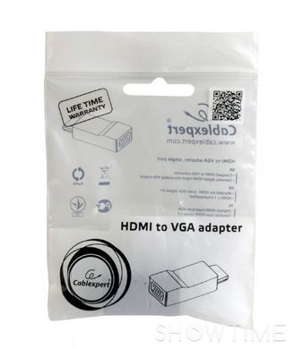 Адаптер-преобразователь HDMI to VGA Cablexpert A-HDMI-VGA-001 444440 фото