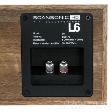 Scansonic L6 Center Black — Центральная акустическая система 10-120 Вт 1-006604 фото