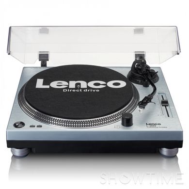 Lenco L-3809 Me — Програвач вінілу, ММС AT-3600L, USB, Pitch Control, блакитний 1-005916 фото