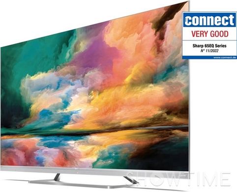Sharp 4T-C65EQ4EM2AG — Телевізор 65" LED, Android TV, 60 Гц 1-010047 фото