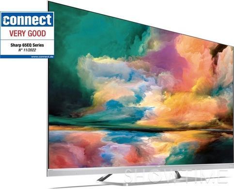 Sharp 4T-C65EQ4EM2AG &mdash; Телевизор 65" LED, Android TV, 60 Гц 1-010047 фото