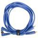 UDG U97005LB &mdash; Межблочный кабель RCA Straight-RCA Angled Blue 3 метра 1-009044 фото