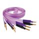 Nordost Purple flare, 2x3m is terminated with low-mass Z plugs — Акустический кабель 1-008171 фото 1