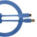 UDG Ultimate Audio Cable USB 2.0 C-B Blue Straight 1,5 m - кабель 1-004846 фото 1