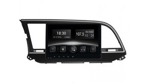 Автомобільна мультимедійна система з антибліковим 10.1 "HD дисплеєм 1024x600 для Hyundai Elantra UD 2016-2017 Gazer CM5510-UD 525597 фото