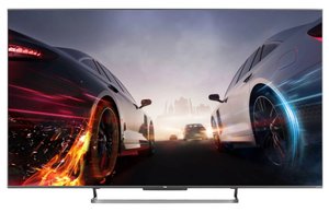 TCL TV 55C728 — телевізор 55" QLED 4K 100Hz Smart, Android, Silver