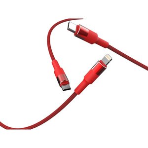 Кабель T-Phox Mix 3-in-1 Red 1.2м (T-F815 MIX RED) 470576 фото