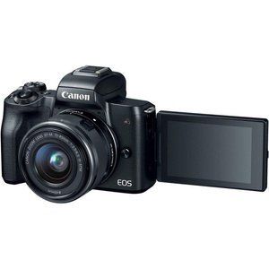 Цифр. фотокамера Canon EOS M50 + 15-45 IS STM + 22 STM Double Kit Black 519035 фото
